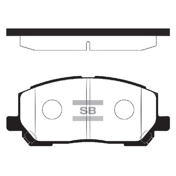 Колодки тормозные дисковые ПЕРЕДН LEXUS RX (MCU15) 3.0 1998.01-2003.05 HQ SP1384 HI-Q (362607239)