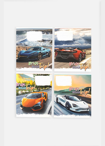 Тетрадь в клетку 18 листов цвет разноцветный ЦБ-00255156 Фабрика Поліграфіст (307362193)