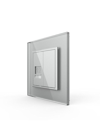 Розетка компьютерная RJ-45 стекло (VL-C791C-15) Livolo (370970861)