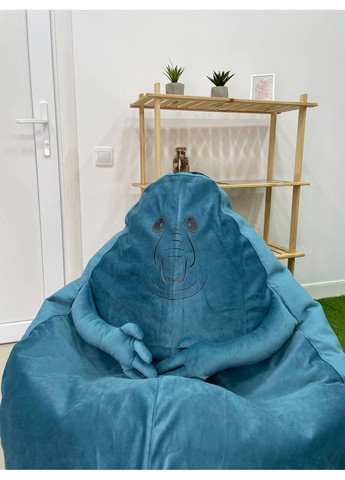 Крісло - мішок груша Ждун, L - 120х90 Florida Emerald SkyPuff (361257597)