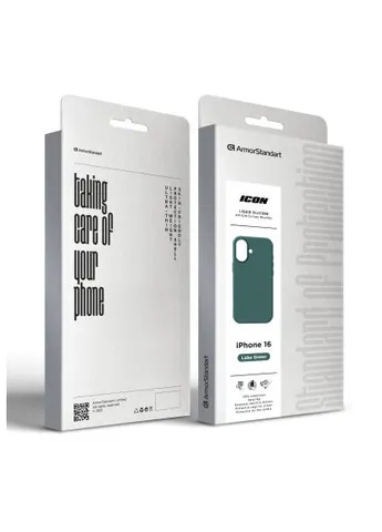Чохол до мобільного телефона (ARM81313) ArmorStandart ICON2 MagSafe Apple iPhone 16 Lake Green (380246557)