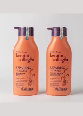 Шампунь + кондиціонер відновлення набір Luxliss (305576171)