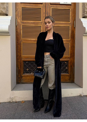 Жіночий кардиган довжини максі та вільного крою MonCher (360429035)