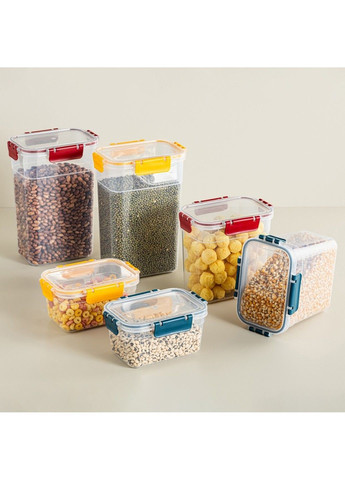 Контейнер пл. 00967 Clara Box MIX/высокий.шркй.1.1л (00967) IDEA HOME (365278253)