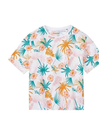 Біла літня набір комплект футболок для дівчинки Lupilu