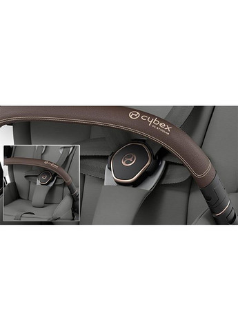 Прогулянкова коляска Priam 4.0 Cozy Beige рама Rosegold Cybex (367983366)