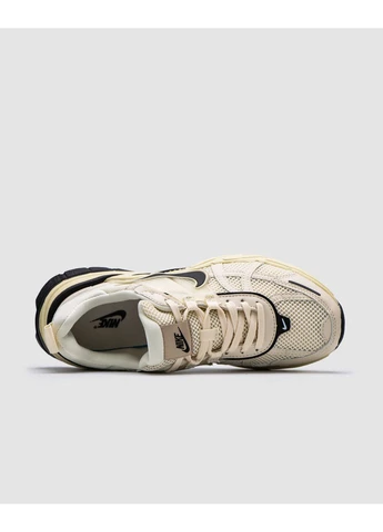 КРОСІВКИ ЖІНОЧІ NIKE V2K RUNTEKK BEIGE/BLACK НАЙК В2К РАНТЕК ЧОРНІ No Brand чорні демісезони (392021175)