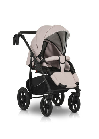 Універсальна коляска 3 в 1 Sonic Comfort powder pink/black skin Verdi 9023-VC-08 (355313902)