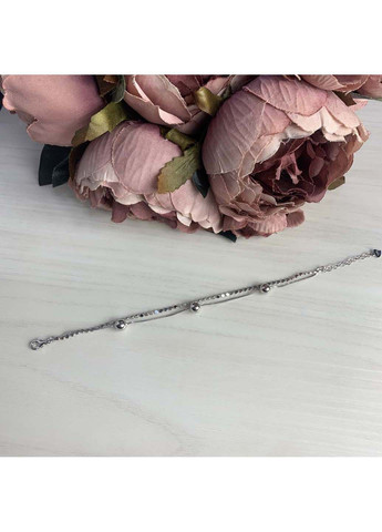 Серебряный браслет без камней (2032502) 17-20 размер Silver Breeze (317782219)