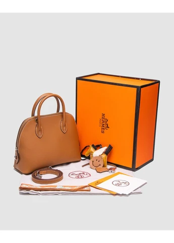 Сумка Hermes 1923 Bolide 25 Brown / Silver Ермес (377509819)