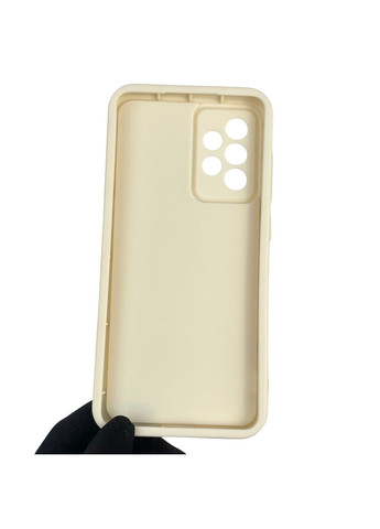 Чохол силіконовий Soft Touch для Galaxy A52s (SM-A528F) молочний (Повний захист камери) Samsung (366387128)