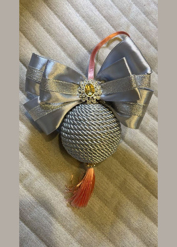 Набір ялинкові прикраси - дві кулі ручної роботи No Brand (313400640)