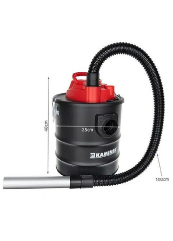 Пилосос термостійкий промисловий для золи з HEPA фільтром подвійною фільтрацією функцією вентилятора 15 л 1200 Вт (478084-Prob) Unbranded (302434707)