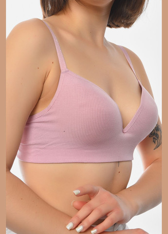 Розовый бюстгальтер женский розового цвета чашка в Let's Shop хлопок