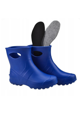Жіночі гумові чоботи з пінки сині Lemigo garden 752 (268037041)