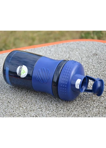 Шейкер спортивный (бутылка) BlenderBottle SportMixer Flip 20oz/590ml Navy Blender Bottle (362916144)
