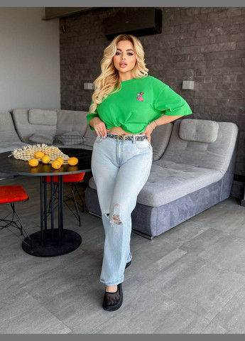 Футболка-туніка No Brand - (337502947)