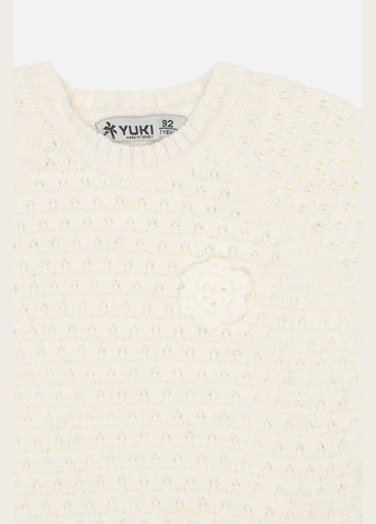 Джемпер для дівчинки колір молочний ЦБ-00256868 Yuki (299915696)