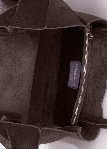 Жіноча шкіряна сумка Soho коричнева PoolParty (372657613)