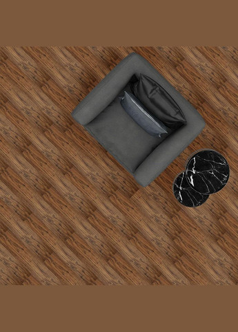 Самоклеящаяся виниловая плитка Темное дерево, цена за 1 шт. (СВП-004) Матовая SW-00000222 Sticker Wall (329898185)