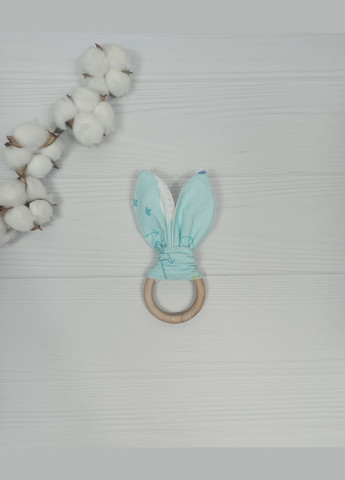 Набор для новорожденного: плед, пеленки и грызунок a.l.babybox Лама Мятный No Brand (315488227)