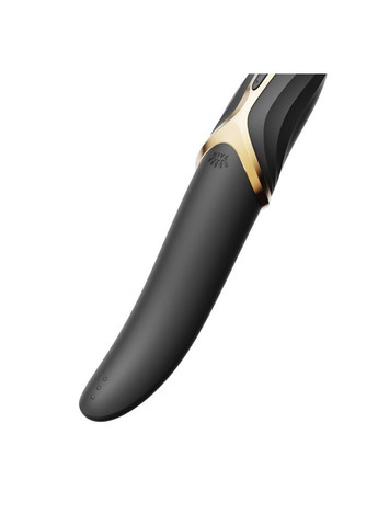 Вібратор – EVE Obsidian Black, вібрація + ротація, імітація язичка, підігрів до 39 °C Zalo (333332516)