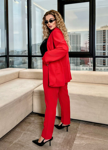 Классический брючный костюм тройка с блузкой No Brand (322022665)