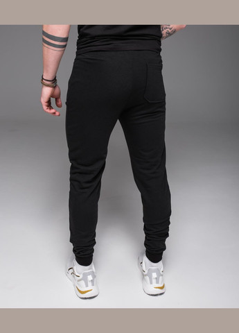 Черные демисезонные брюки No Brand