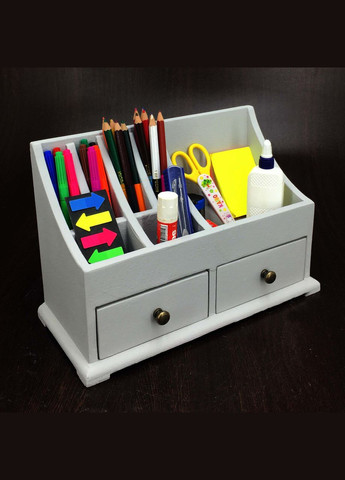 Органайзер настільний з дерева Ютіка маренго (КНЦ-003119) No Brand (328225975)