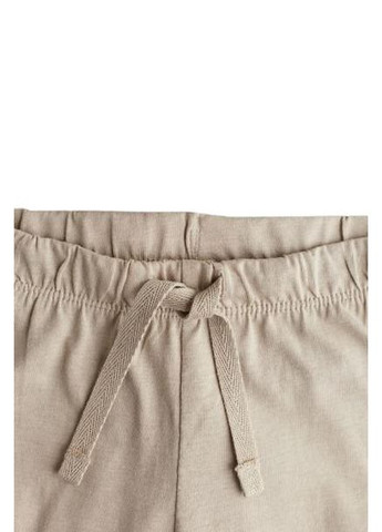 Бежевые брюки H&M