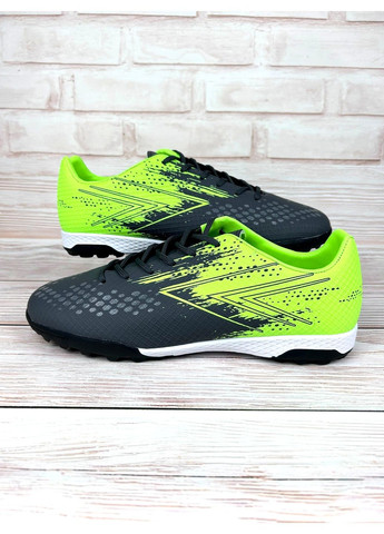 Серые мужские сороконожки серые низкие для мужчин спортивные из искусственной кожи для футбола No Brand