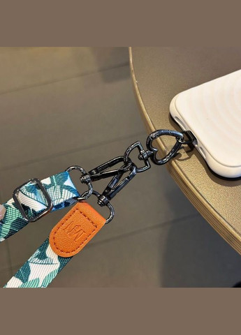 Универсальный стильный текстильный ремешок-шнурок для смартфона на шею или через плечо No Brand (328958140)