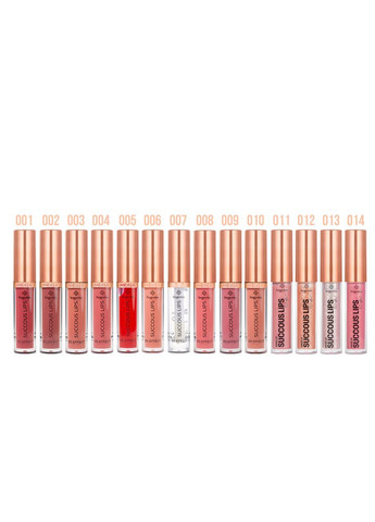 Помада для губ рідка Angelic 3D Effect із вітаміном E BG711, 014 Flirty Bogenia (366038397)