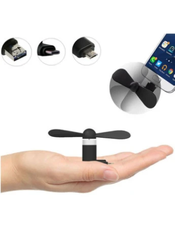 Вентилятор Mobile Micro Розовый No Brand (399741782)