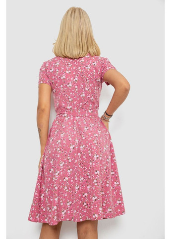 Пудровое платье софт с принтом Ager