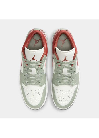 Білі кросівки air 1 low 553558-133 Jordan Air 1 Low