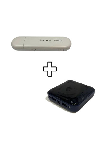 Мобильный роутер 4G MF79U с павербанком 10000мАч ZTE (305772049)