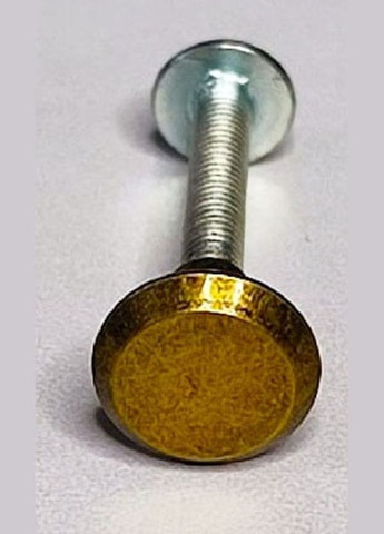 Ручка для меблів чорна з натуральної шкіри "Полоса" закруглена шкіряна ручка, чорна, фурнітура латунь, на 2 кріплення, 165*25 мм No Brand (328262992)