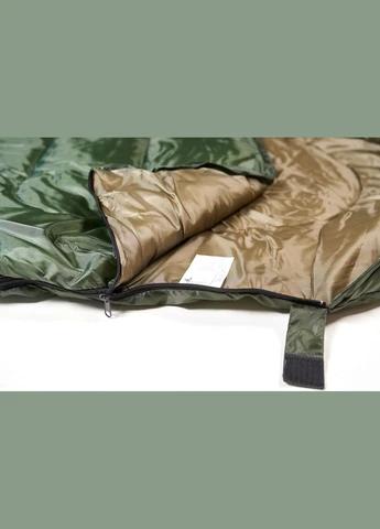 Спальный мешок кокон левый olive 220/60-55 (+10/+5/-5 °С) Totem Hunter (331913557)