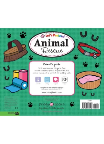 Animal Rescue. Let's Pretend Priddy Books (370115285)