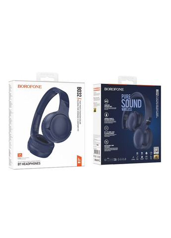 Беспроводные наушники BO32 Show BT headphones Blue Borofone (369456633)