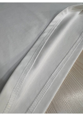 Футболка женская A-N 26048 базовая средняя длина классическая вышивка омега No Brand - (331328995)