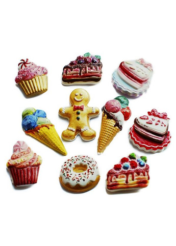 Гипсовая раскраска на магнитах Кондитерская скамейка ZIRKA 92652 Зірка (301834775)