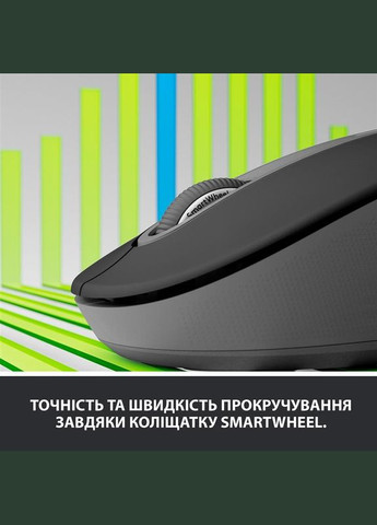 Миша бездротова Signature M650 Graphite (910-006253) Logitech (336951917)