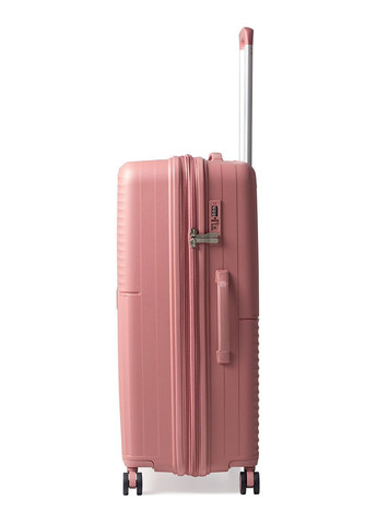 Чемодан большой L полипропилен пудра 76х52х31(+5)см/125л/4.6кг/ Snowball (324802093)