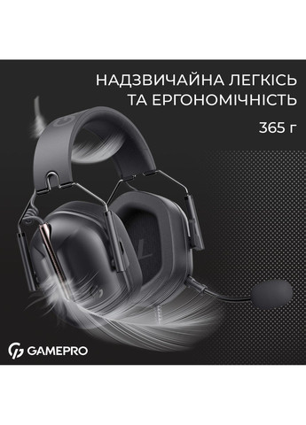 Гарнітура Genesis Hunter Black (HS1350B) GAMEPRO (356728716)