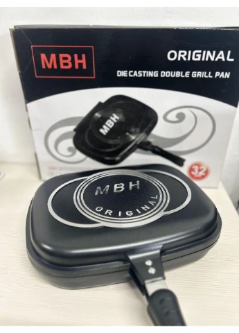 Подвійна сковорода-гриль Double Grill Pan 32 див. No Brand (379310542)