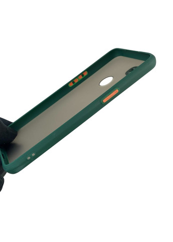 Чехол для телефона C3 с высокими бортами с защитой камеры на реалми с3 темно-зеленый Realme (366385635)