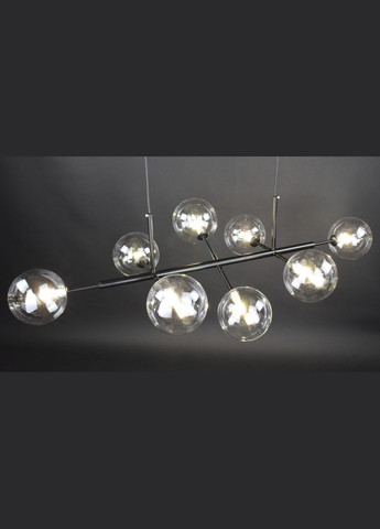 Люстра підвісна на 8 лампочок 27265 Чорний 30-150х52х118 см. Sunnysky (364497978)