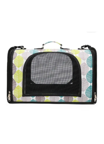 Сумка переноска складна для тварин гризунів котів собак з вентиляцією 33x24x23 см розмір М (477691-Prob) Зелена Unbranded (299049798)